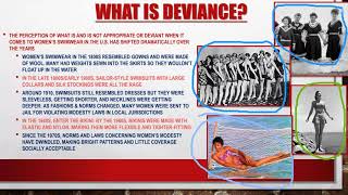 Ch 7 Lecture - Deviance, Crime, Social Control