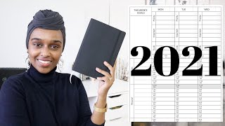 My Diary For 2021 | How To Plan For A New Month