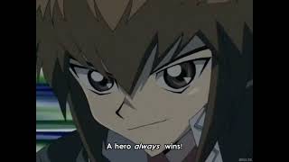 Judai defeats Cronos with Flame Wingman