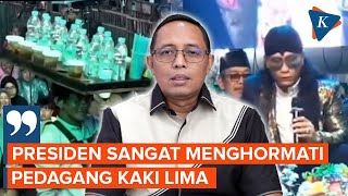 Miftah Hina Pedagang Es Teh, Istana: Presiden Sangat Menghormati Pedagang Kaki Lima