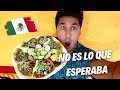 Mi complicada experiencia PROBANDO COMIDA CALLEJERA de México 🇲🇽