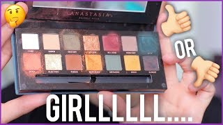 BRUTALLY HONEST REVIEW \u0026 DEMO OF ANASTASIA SUBCULTURE EYESHADOW PALETTE...