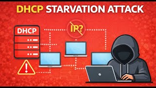 DHCP Starvation Attack Explained | Network Attack Demo