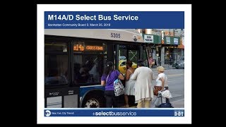 ᴴᴰ MTA New York City Bus: M14A/D 14th Street Crosstown via Avenues A/D +SBSes (Commentary)