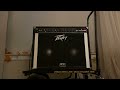 peavey deuce with black widows quick and dirty test watch your ears later in vid