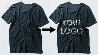 Put A Text Design On A T-Shirt