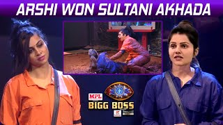 Bigg Boss 14 : Arshi Khan Won Sultani Akhada Task | Rubina Dilaik Vs Arshi Khan