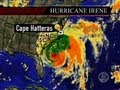 The CBS Evening News with Scott Pelley - The size, strength and track of Irene