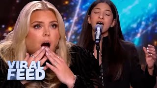 13 Year Old With POWERHOUSE VOCALS - The Judges CANNOT BELIEVE THEIR EYES! | VIR