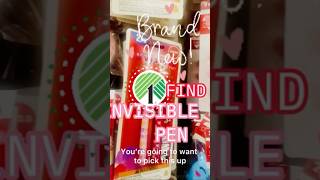 ✨Dollartree:Invisible Ink Pen!!✨#dollartreefinds #brandnew #invisibleink #viral #fyp #shorts