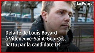 Défaite de Louis Boyard à Villeneuve-Saint-Georges, battu par la candidate LR