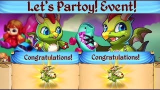 Lets Partoy Event - All Points Rewards Collect - Merge Dragons iOS Android PC Gameplay