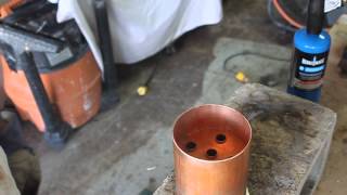 Dephlegmator Fabrication video 3 for making Copper Moonshine Stills