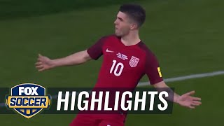 Christian Pulisic scores USA's fourth goal against Honduras | CONCACAF World Cup Qualifying