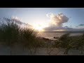 sonnenuntergang amrum am strand kniepsand bei norddorf