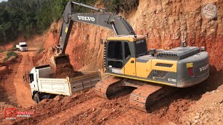 ไม่เจอกันนานยังสุดจัดเหมือนเดิม VOLVO EC210D เจาะดินดานกระจุยกระจาย