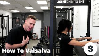 How to Valsalva for the Starting Strength Squat