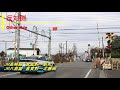 ラスト踏切 jr八高線　japan railway crossing jr hachiko line railway gunma japan