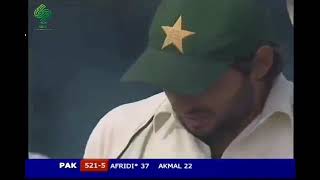 Shahid Afridi Test Batting vs India ||shahid afridi century 103 VS Indian 1st test 2006