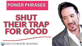 power phrases that disarm toxic people at work | free communication skills training video