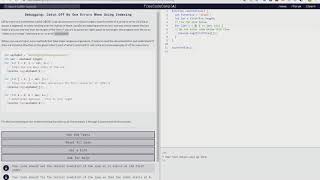 Debugging: Catch Off By One Errors When Using Indexing