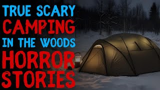 7 Scary True Camping In The Woods Horror Stories | Scary Camping Stories | With Rain Sounds