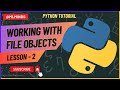 Python Tutorial: File Handling - Reading and Writing to Files | @mlminds #tutorial #python #coding