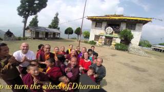 Turn the wheel of dharma