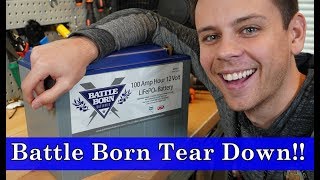 $950 "Battle Born" Battery Tear Down