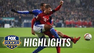 FC Schalke 04 vs. Bayern Munich | 2015–16 Bundesliga Highlights