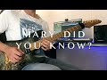 Mary Did You Know? (Mark Lowry) - Guitar Cover