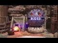 pacman rolling robot and mecha dog face spiky monster in a thrilling labyrinth adventure