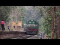 amazing entry to cherukara railway station.. engine 14692 wdg3a