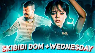 🔥 Skibidi Bop Yes Yes Yes x Bloody Mary Wednesday Dance ❤️ (Wednesday Remix) 😍