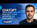 ChatGPT Data Analysis vs ChatGPT Code Interpreter Explained (2026 Guide)