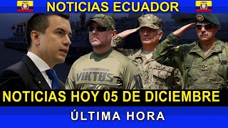 NOTICIAS ECUADOR: HOY 05 DE DICIEMBRE 2024 ÚLTIMA HORA #Ecuador #EnVivo