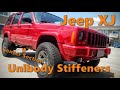 Jeep Cherokee XJ Unibody Frame Stiffeners Install | Center Section