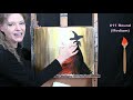 learn to paint walk with a witch with acrylics paint u0026 sip at home step by step lesson