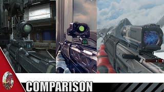 Halo Reach-5 DMR Comparison