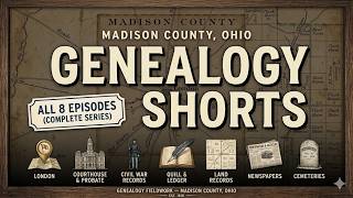 Madison County, Ohio Genealogy Guide Records, Ancestors & Hidden Clues Full Series