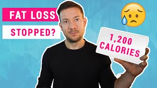 1200 CALORIES per day and not losing weight - How to KICKSTART the fat loss