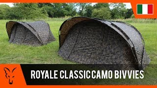 ***Carp Fishing TV Italia*** I bivvy Royale Classic 1 e 2 Man sono