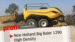 New Holland Big Baler 1290 High Density | profi #Fahrbericht