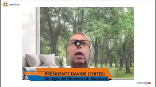 Testimonianza su Armonia: Presidente Davide Cortesi - Collegio dei Geometri di Mantova