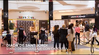 Diada de Sant Jordi con Cazcarra en Diagonal Mar