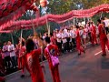 新山耶耶亚哇洪仙大帝庙舞龙队 2011年柔佛古庙众神出游表演 dragon dance múa rồng