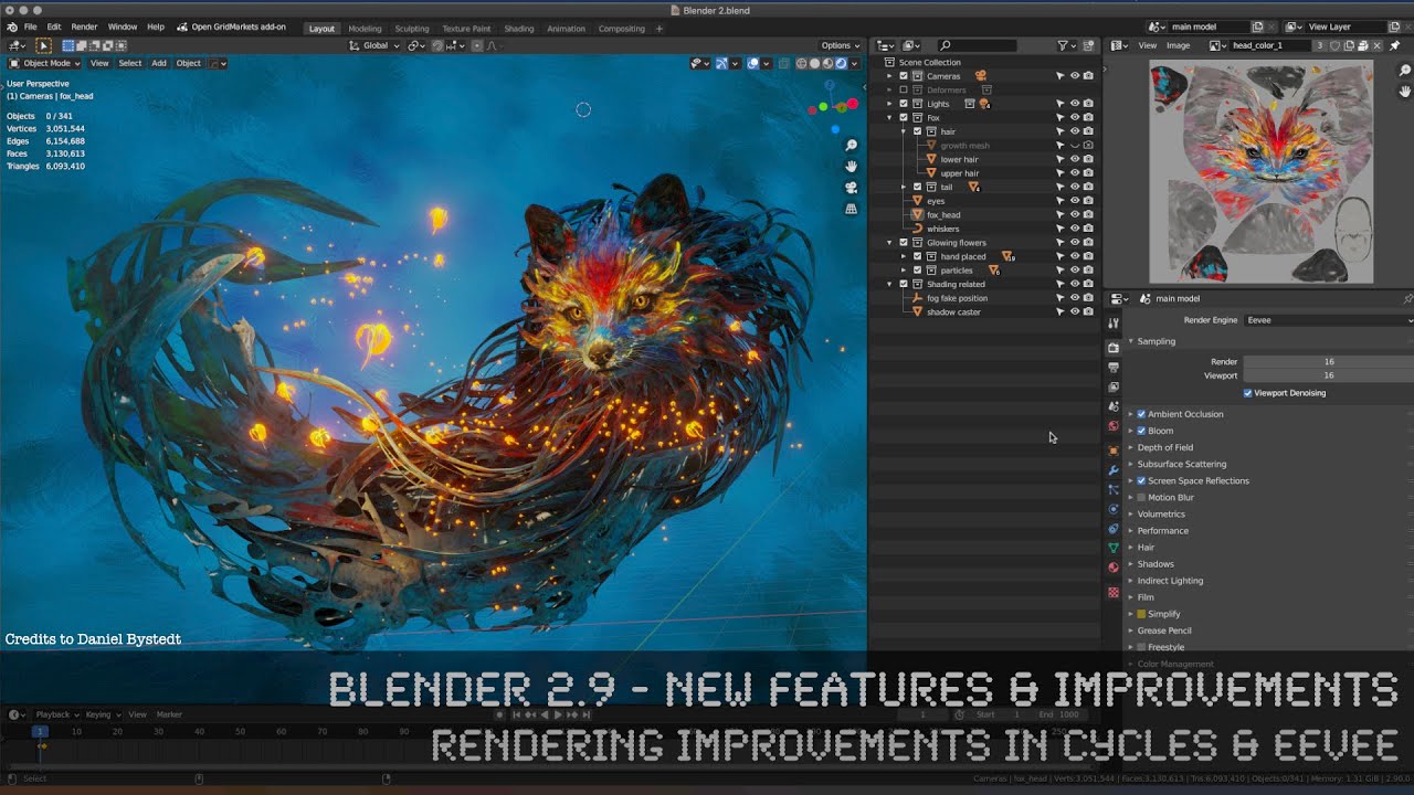 Blender 2.9 - New Features & Improvements - 04 Rendering Improvements ...