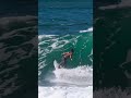 surfer gets 3 incredible turns on this wave 💯 surf surfing surfer