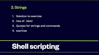 03 Linux shell script execution and how to handle strings in shell scripts