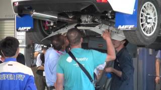 Scrutineering - Rally Hokkaido 2015